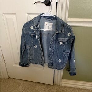 Abercrombie & Fitch Kids Blue Denim Jacket - worn once!